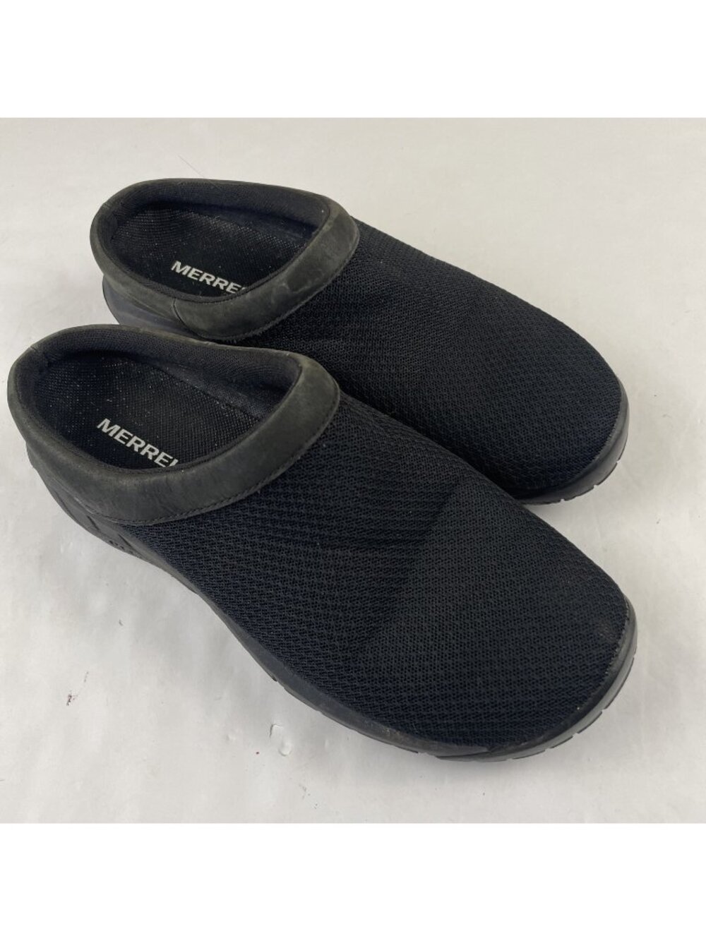 Merrell Encore Breeze 4 Women’s 8.5W Black Mesh Slip On Clogs Mules J000554W